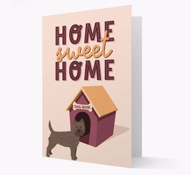 Home Sweet Home: Personalised {breedFullName} Card